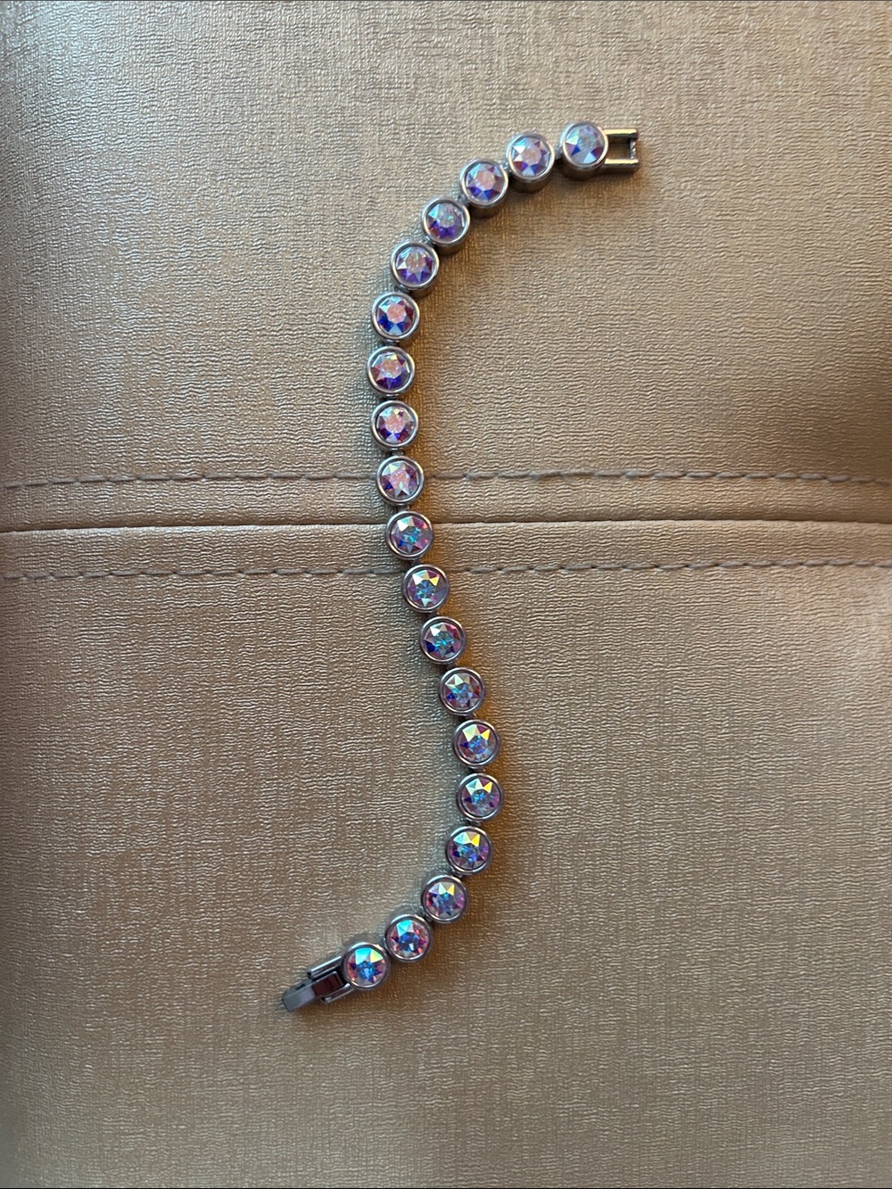 Touchstone Crystal by Swarovski Ice Bracelet Crystal Aurore Boreale